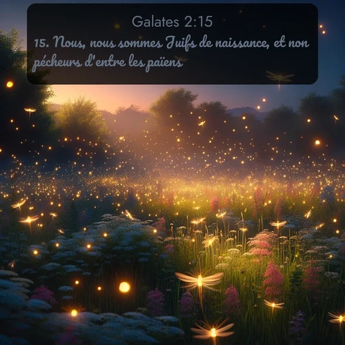 Segond Galates  ; image nature: image avec le verset biblique :Nous, nous sommes Juifs de naissance, et non pécheurs d&#039;entre les païens. ;  ; 2:15