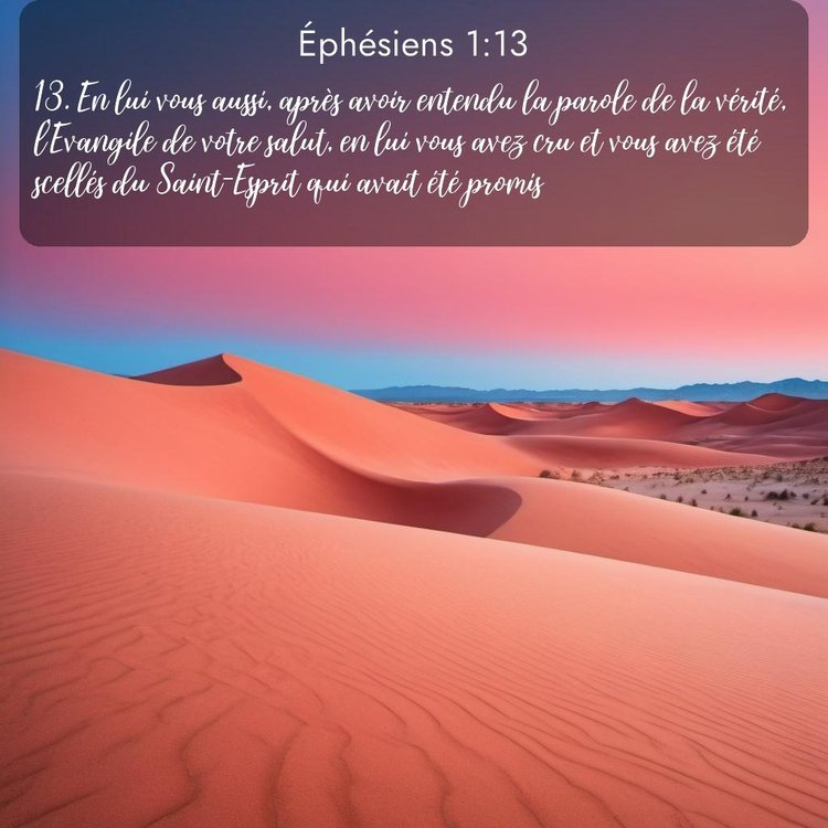 image nature avec verset biblique de la Bible