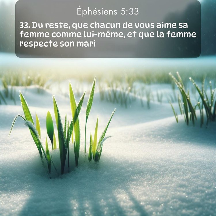 image nature avec verset biblique de la Bible
