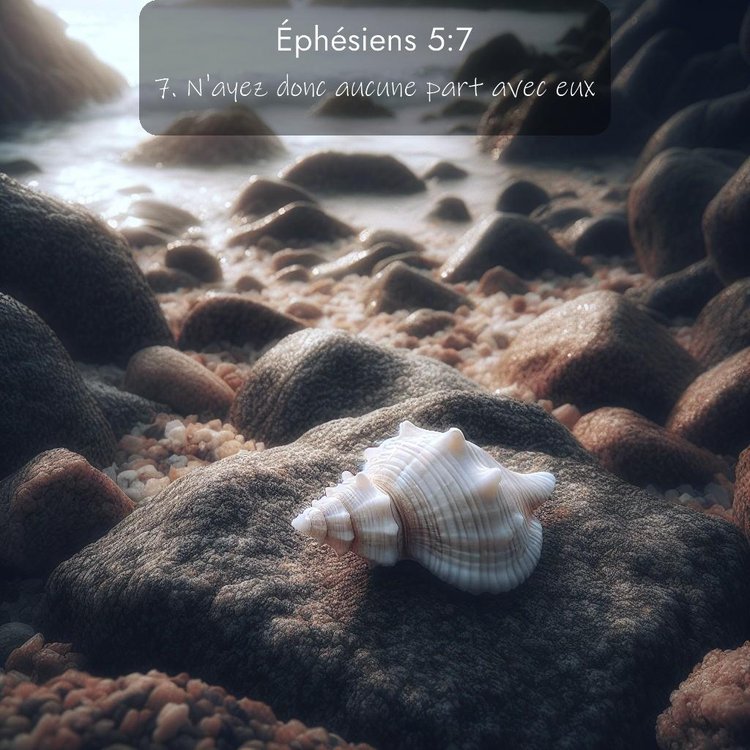 Segond Éphésiens 5:7