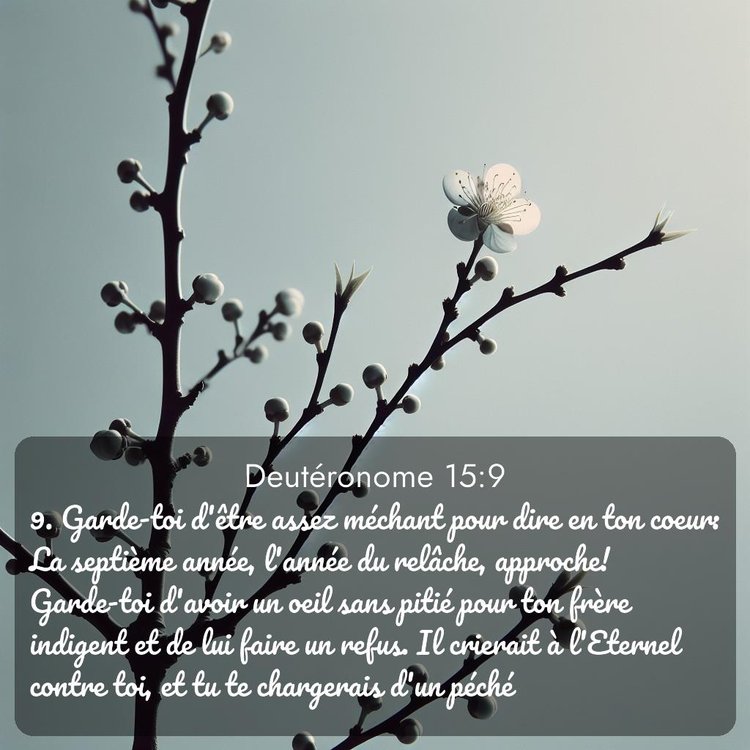 image nature avec verset biblique de la Bible