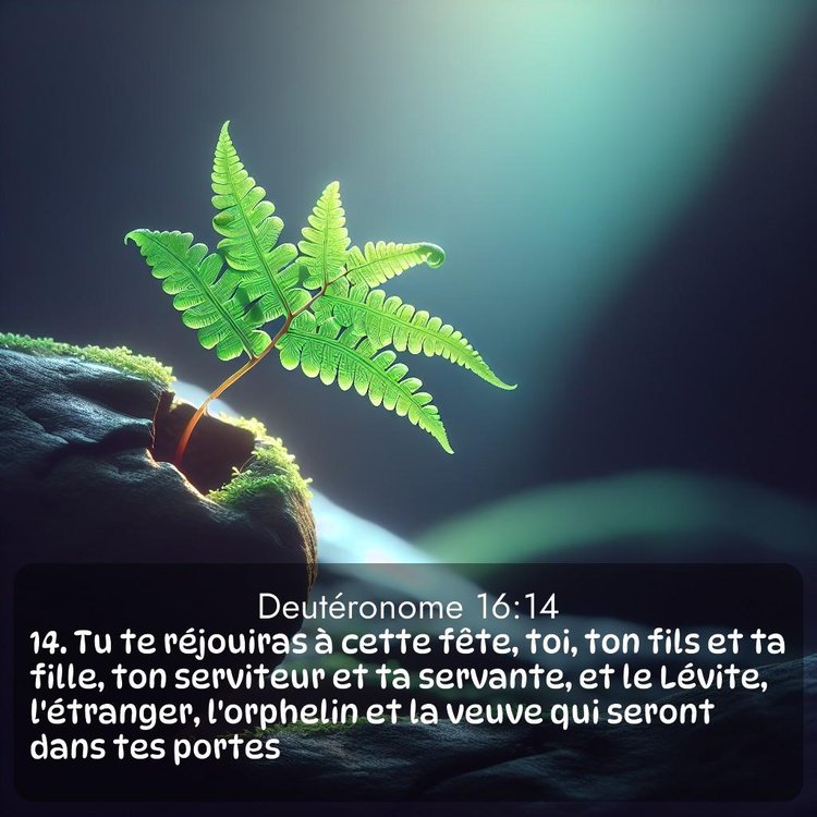 image nature avec verset biblique de la Bible