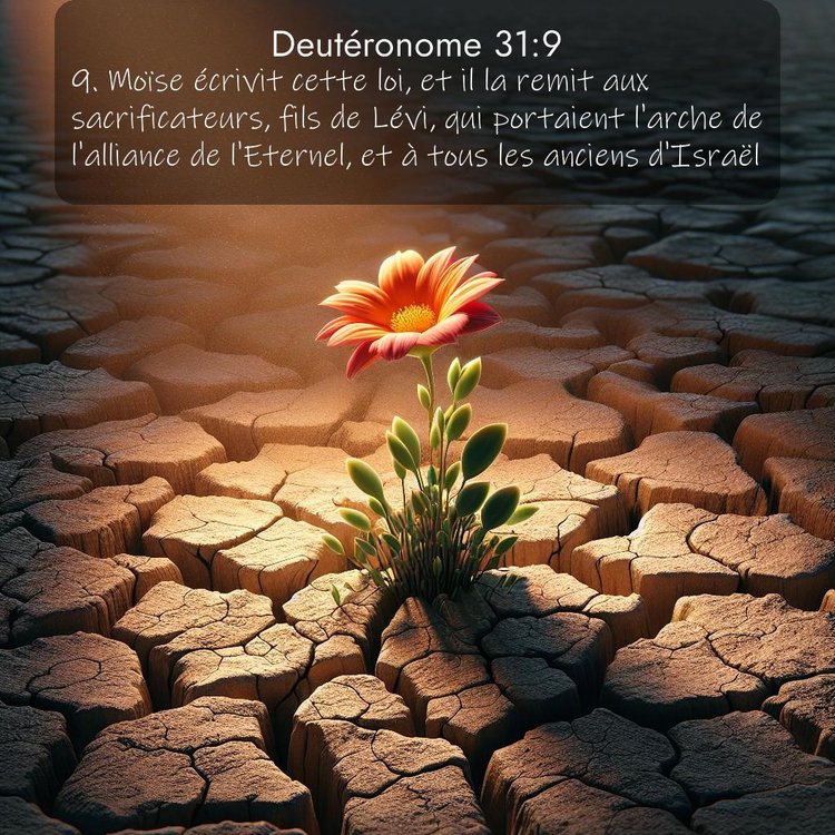 Segond Deutéronome 31:9