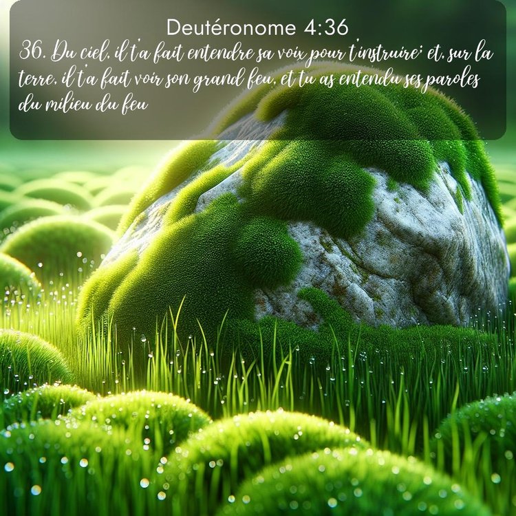 image nature avec verset biblique de la Bible