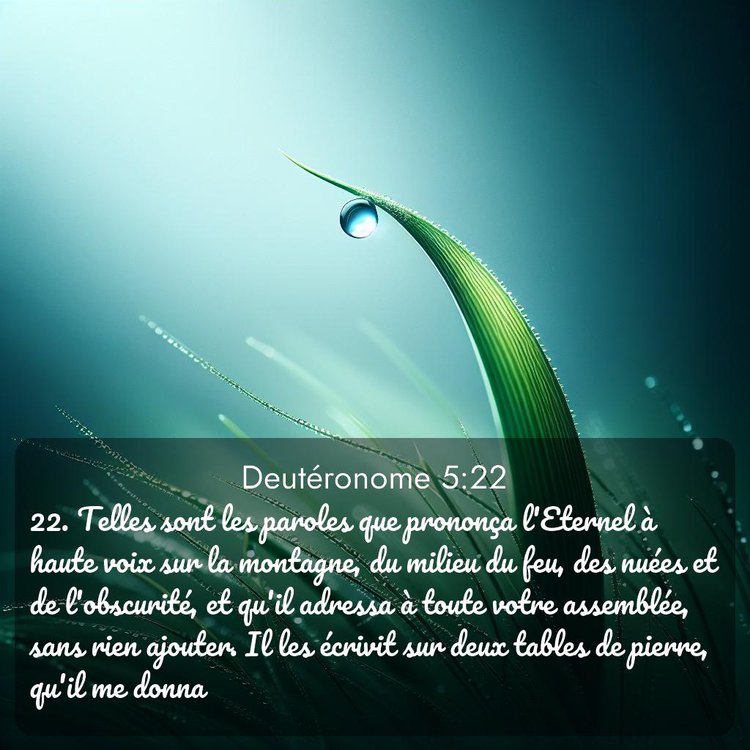 image nature avec verset biblique de la Bible