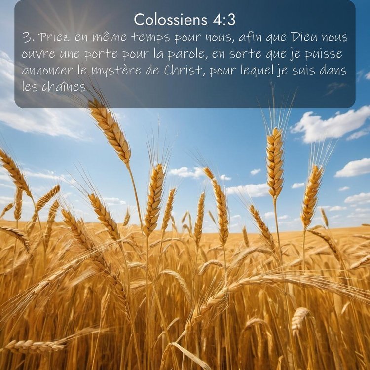 image nature avec verset biblique de la Bible