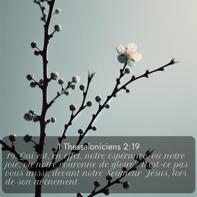 image nature avec verset biblique de la Bible