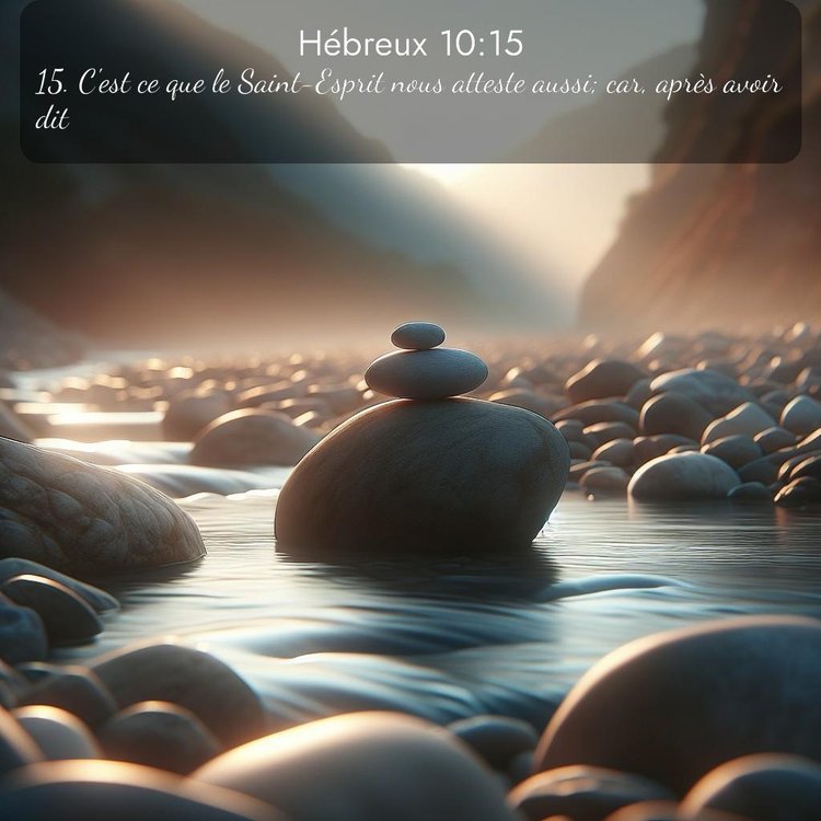 Segond Hébreux 10:15