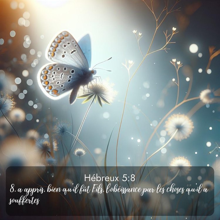 Segond Hébreux 5:8