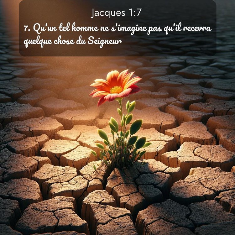 Segond Jacques 1:7