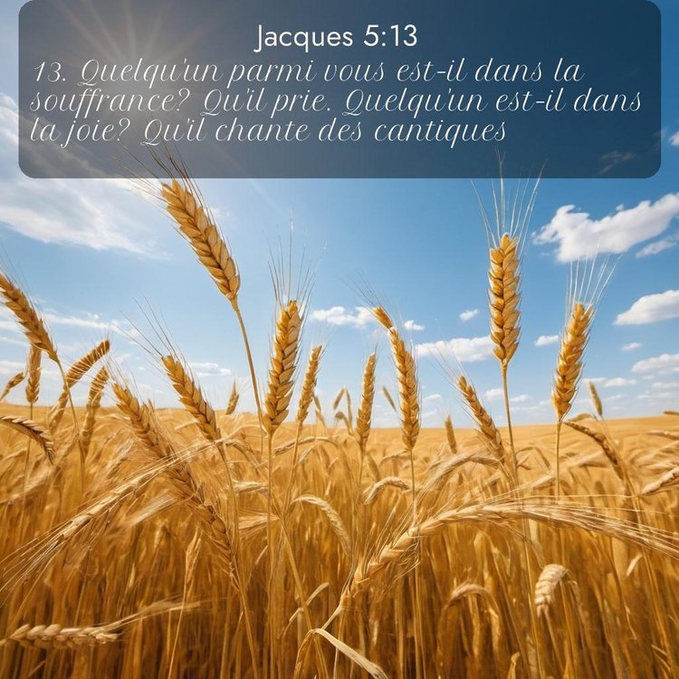 Segond Jacques 5:13