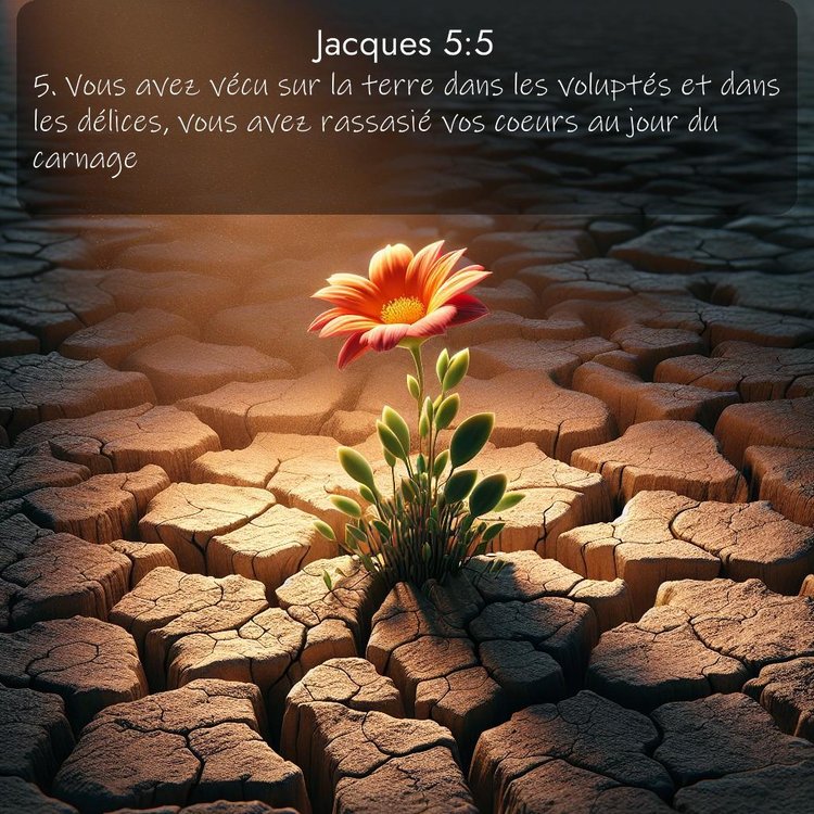 Segond Jacques 5:5