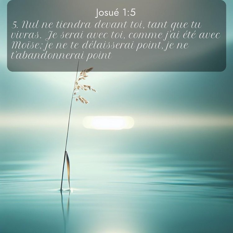 image nature avec verset biblique de la Bible