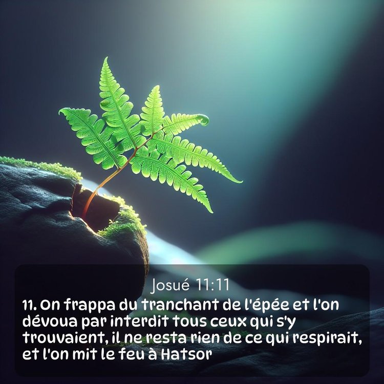 image nature avec verset biblique de la Bible