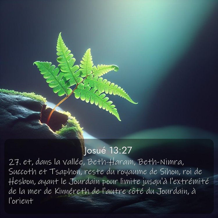 image nature avec verset biblique de la Bible