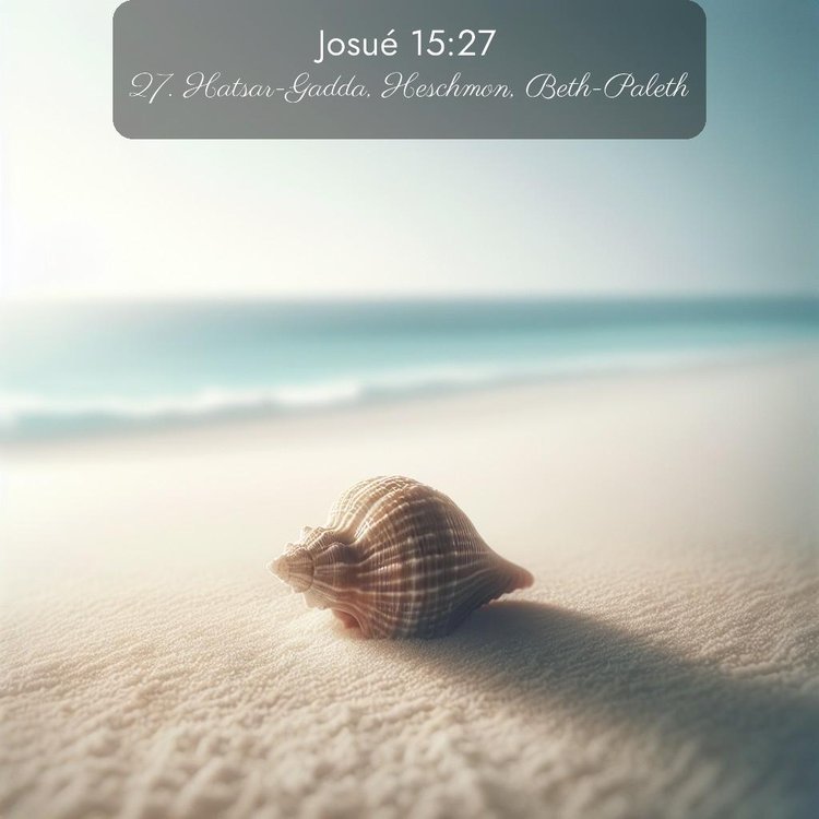 Segond Josué 15:27