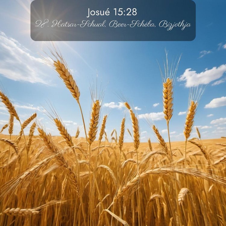 Segond Josué 15:28