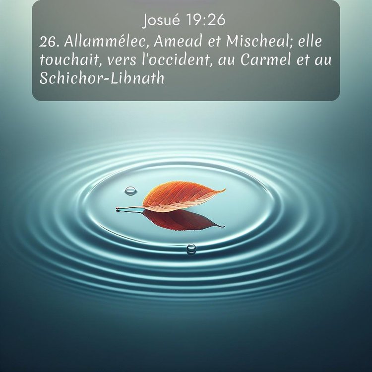 image nature avec verset biblique de la Bible