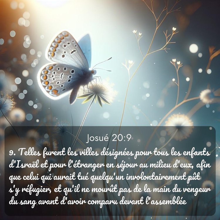 image nature avec verset biblique de la Bible