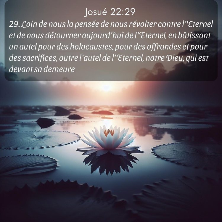 image nature avec verset biblique de la Bible
