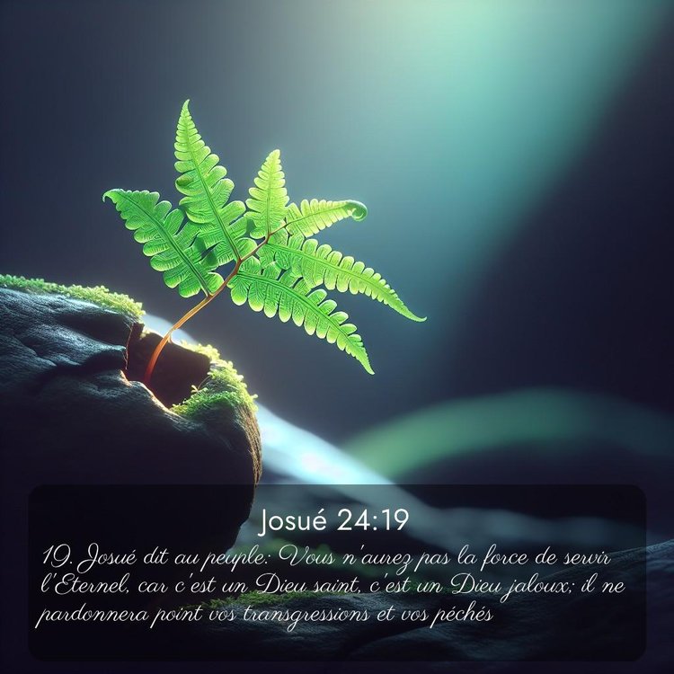 image nature avec verset biblique de la Bible
