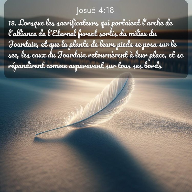 image nature avec verset biblique de la Bible