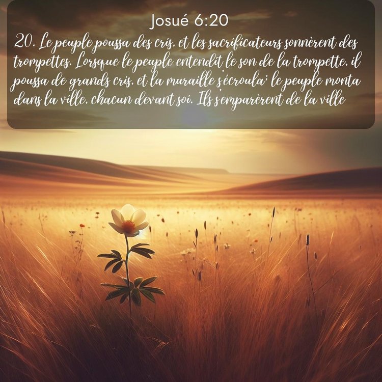 image nature avec verset biblique de la Bible