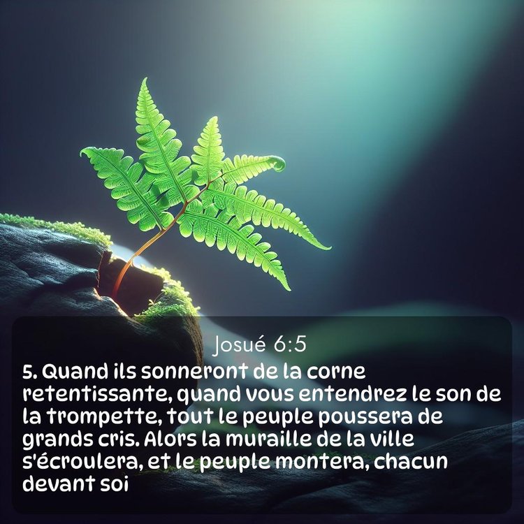 image nature avec verset biblique de la Bible