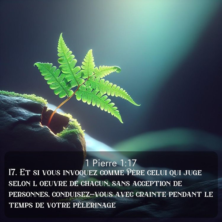 Segond 1 Pierre 1:17