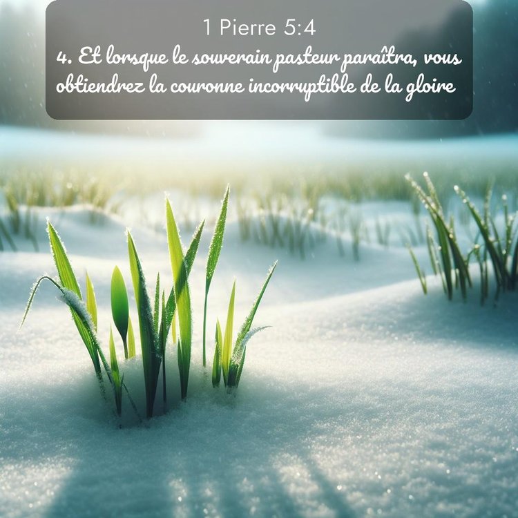 Segond 1 Pierre 5:4