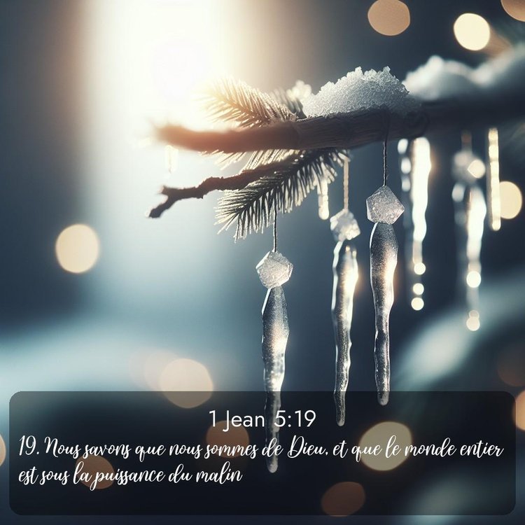 Segond 1 Jean 5:19