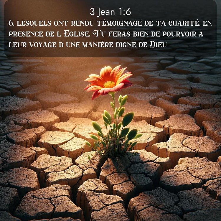 Segond 3 Jean 1:6