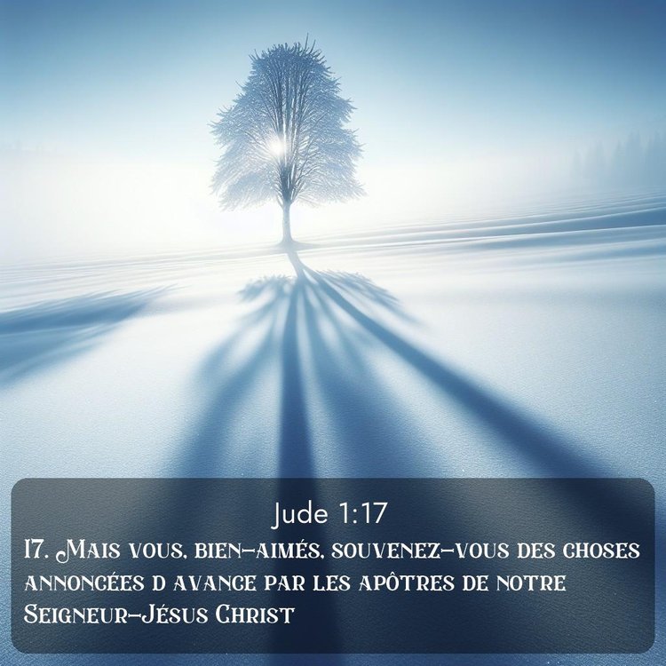 Segond Jude 1:17