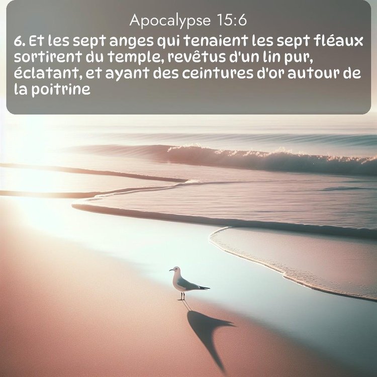 Segond Apocalypse 15:6