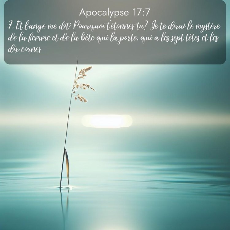 Segond Apocalypse 17:7