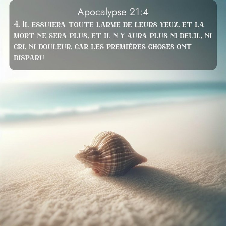 Segond Apocalypse 21:4