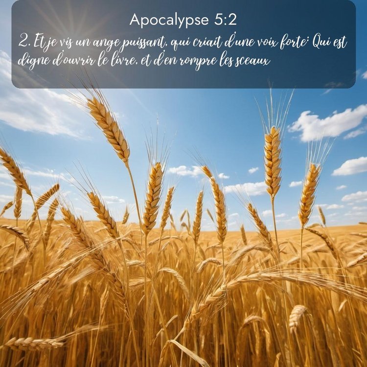 Segond Apocalypse 5:2