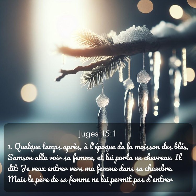 Segond Juges 15:1