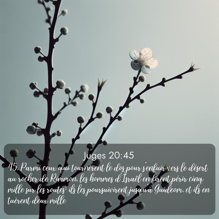 image nature avec verset biblique de la Bible