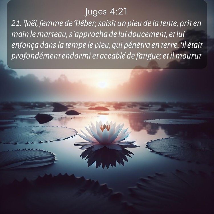 Segond Juges 4:21