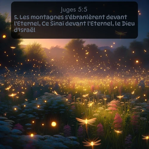 Segond Juges  ; image nature: image avec le verset biblique :Les montagnes s&#039;ébranlèrent devant l&#039;Eternel, Ce Sinaï devant l&#039;Eternel, le Dieu d&#039;Israël. ;  ; 5:5