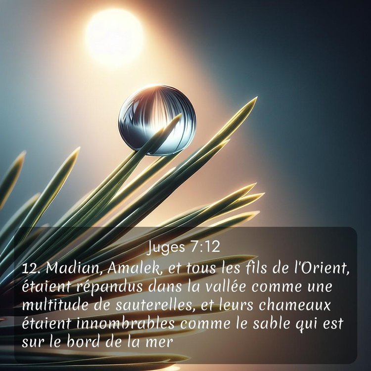 image nature avec verset biblique de la Bible