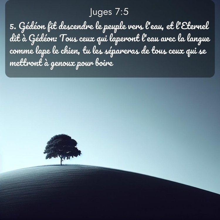 image nature avec verset biblique de la Bible