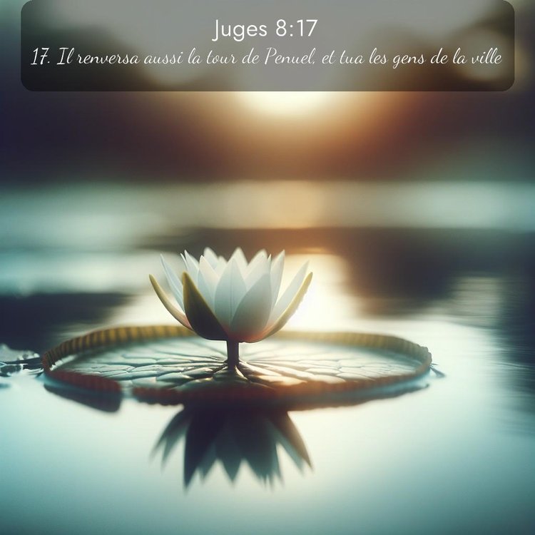 Segond Juges 8:17