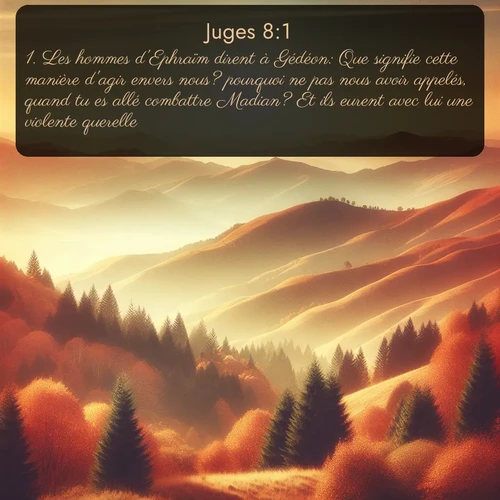 Segond 7 8:1
