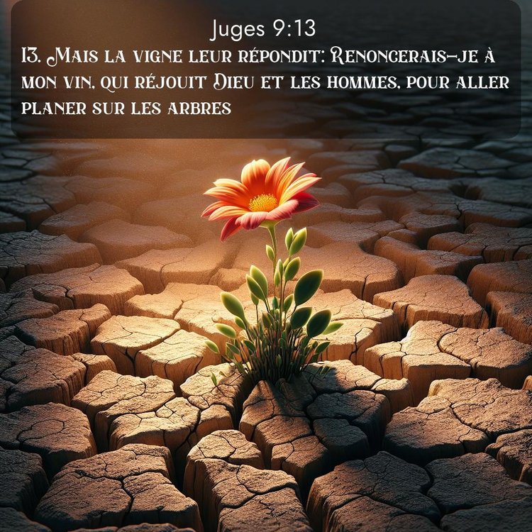 image nature avec verset biblique de la Bible