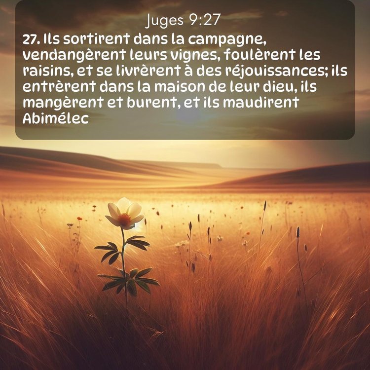 image nature avec verset biblique de la Bible