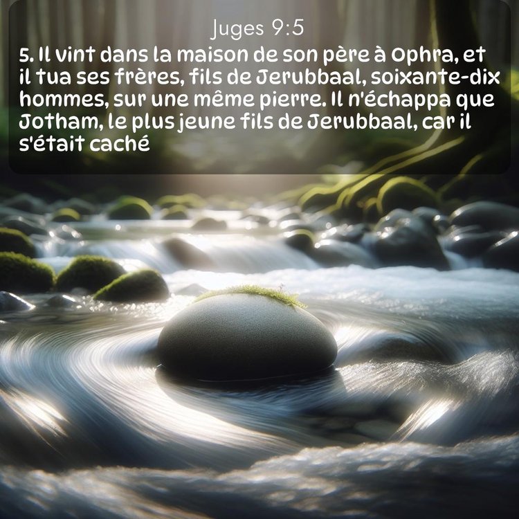 image nature avec verset biblique de la Bible