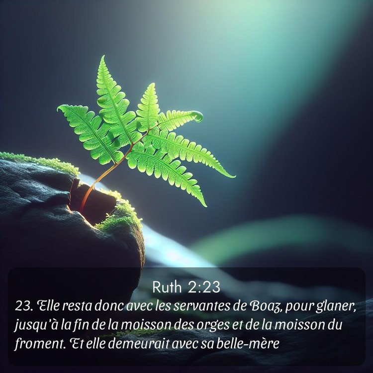 image nature avec verset biblique de la Bible