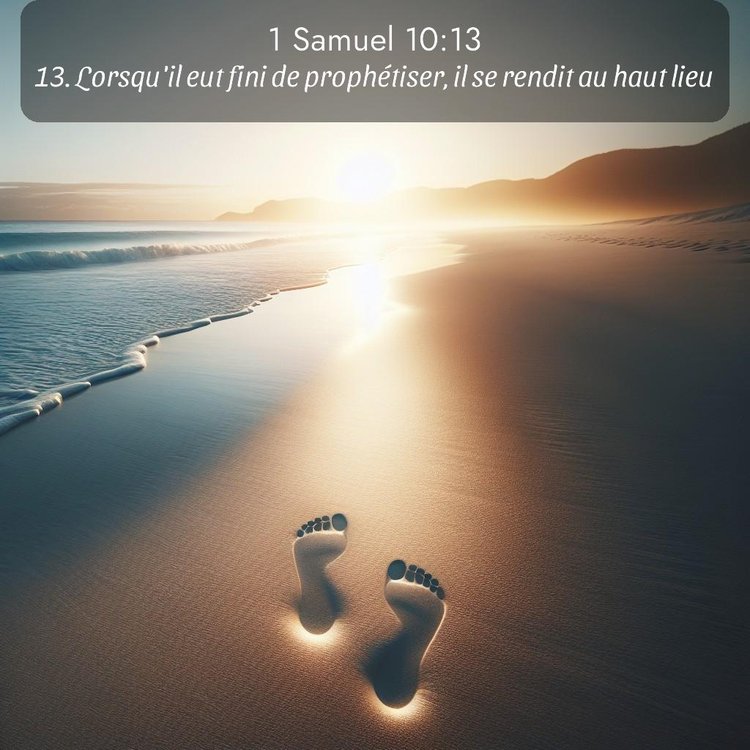 Segond 1 Samuel 10:13